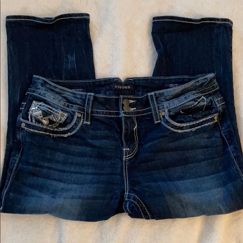 Like New Vigoss cropped size 11/12 💜